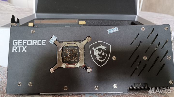 Видеокарта MSI GeForce RTX 3070 gaming Х trio