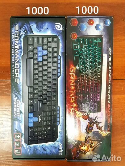 Клавиатуры - беспроводные - игровые - с подсветкой