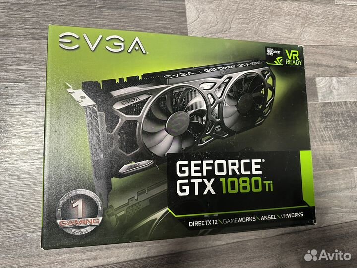 Видеокарта geforce GTX 1080ti evga