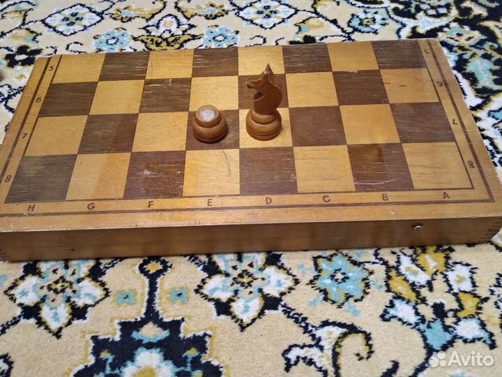Шахматы деревянные СССР, винтаж