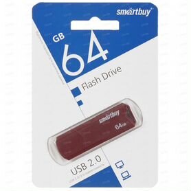 Память USB Flash 64 гб Smartbuy Clue 64GB