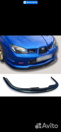 Сплиттер переднего бампера