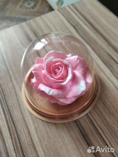 Роза-мыло в куполе