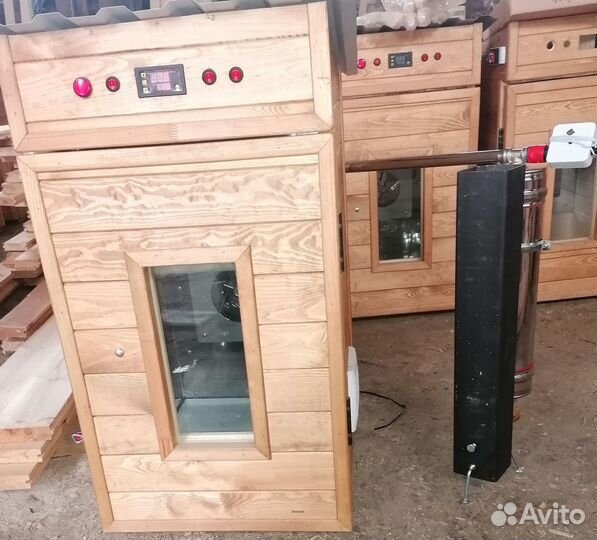 Коптильня с дымогенератором