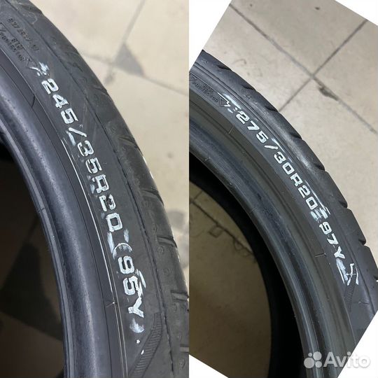 Goodyear Eagle F1 Asymmetric 245/35 R20 и 275/30 R20 97Y