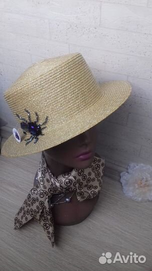 Новые элитные летние соломенные шляпы Канотье