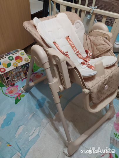Стул для кормления happy baby