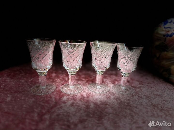 Хрустальные рюмки СССР