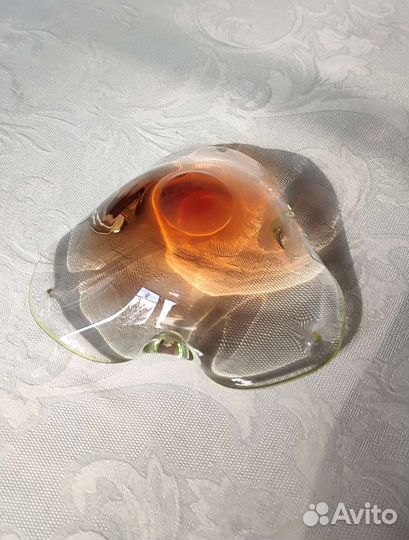 Винтажная пепельница Богемия