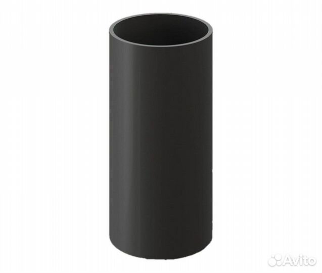 Труба водосточная Döcke LUX 1,0 м Карбон