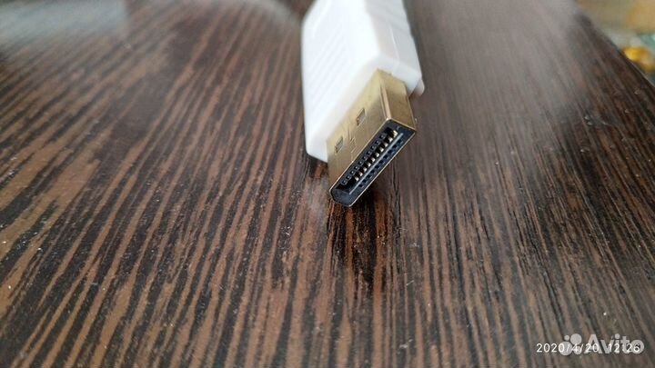 Переходник displayport - vga Чëрный