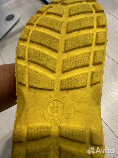 Сапоги резиновые детские