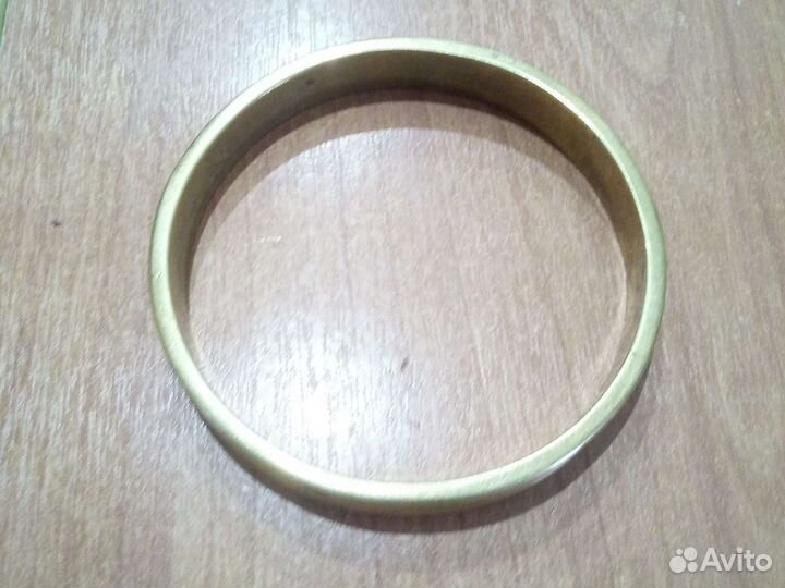 Антикварный брутальный мужской бронзовый браслет