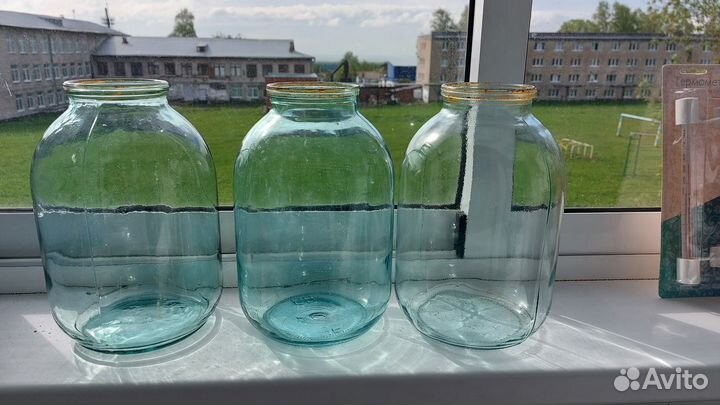 Банки стеклянные 3 литра