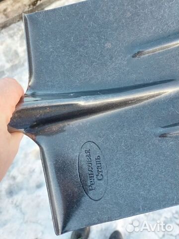 Штыковая лопата из рельсовой стали 