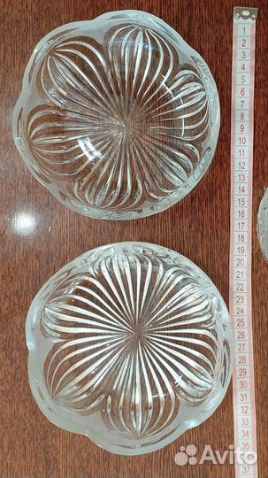 Советский хрусталь вазы салатники