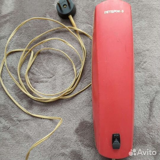 Электрощетка-пылесос Ветерок-3, СССР