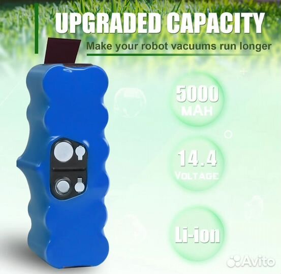 Аккумулятор для пылесоса iRobot Roomba LI/NI Новый
