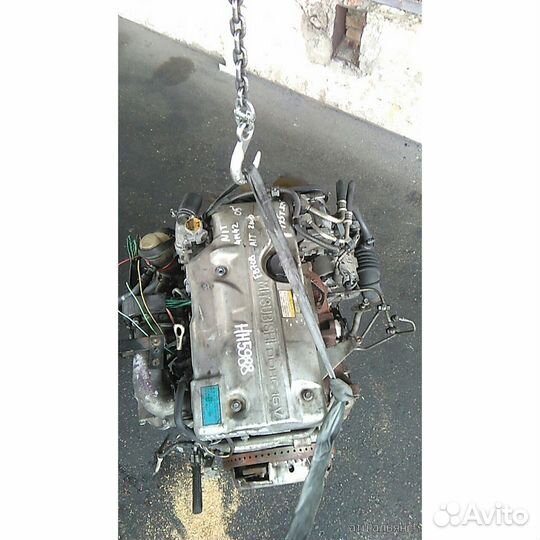 Двигатель двс с навесным mitsubishi canter FB70B 4