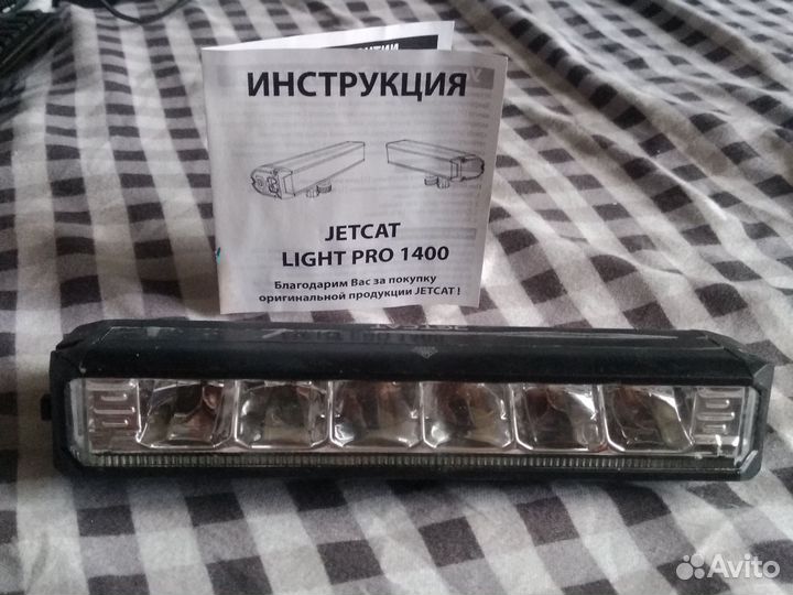 Фонарь велосипедный jetkat