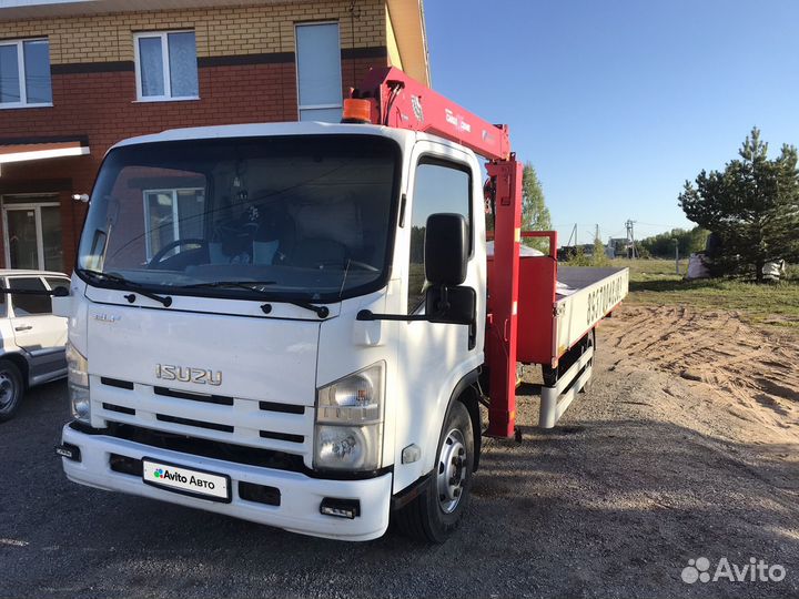 Isuzu Elf с КМУ, 2012