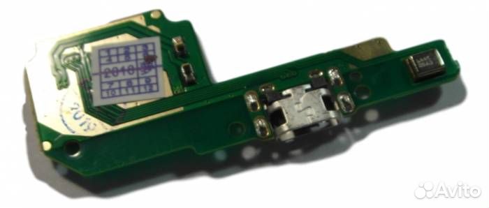 Шлейф Xiaomi Redmi 6/6A (плата) + разъем зарядки +