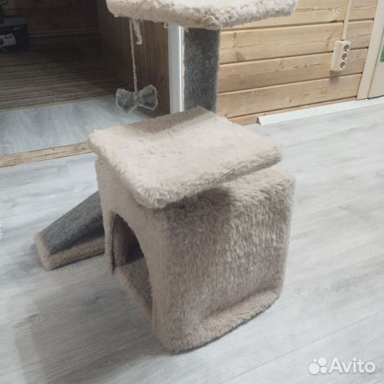 Когтеточка домик для кошки бу