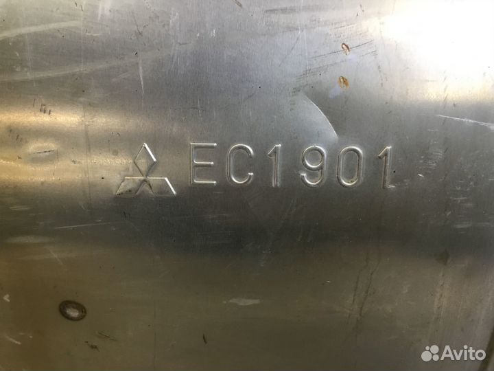 Задняя часть глушителя Mitsubishi ASX 2010-2016