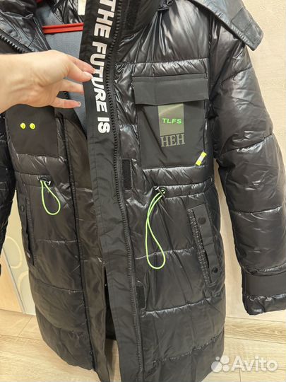 Пуховик зимний женский 42 44 теплый