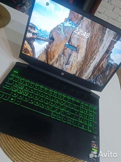 Ноутбук hp pavilion gaming 15-ec1057ur