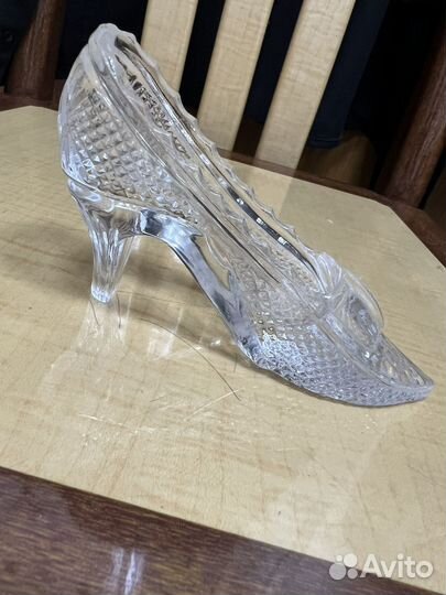 Хрустальные пепельницы башмачки