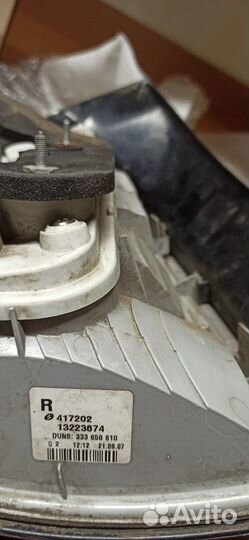 Фара заданяя Opel astra h универсал