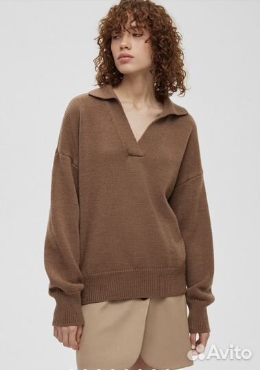 Свитер джемпер поло aim clo