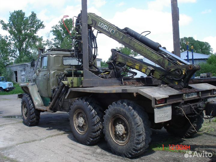 Урал 4320 с КМУ, 1984