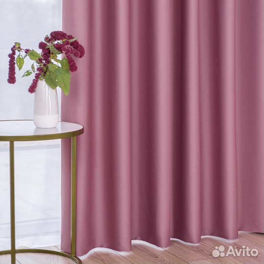 Шторы блэкаут Марсель французский розовый пошив