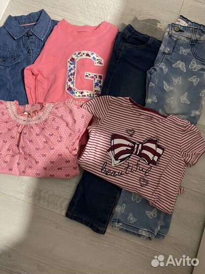 Пакет одежды для девочки 110