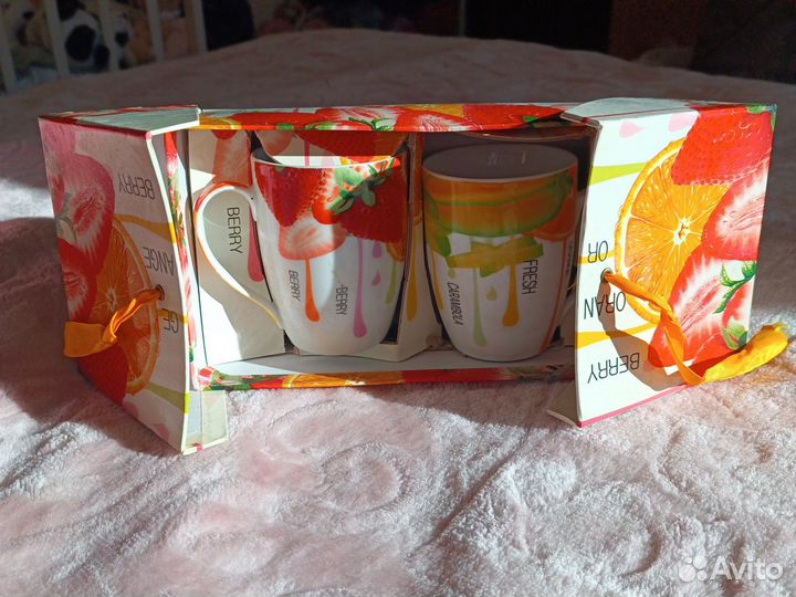 Подарочный набор 2 кружки
