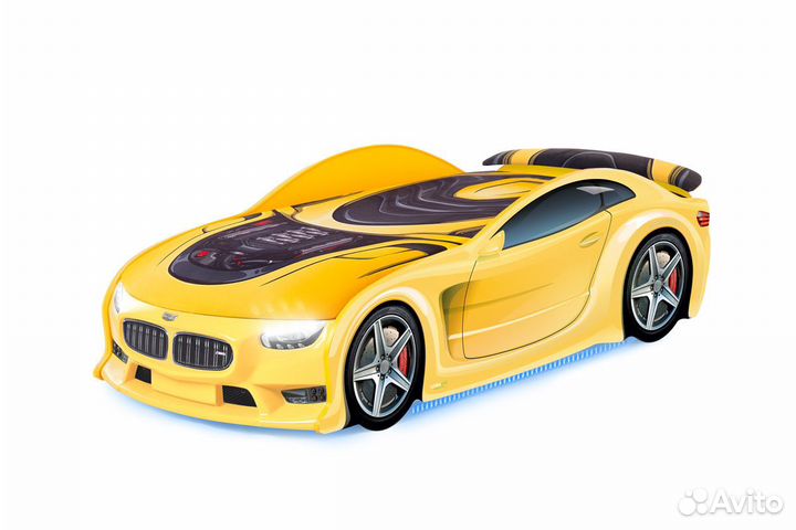 Кровать машина