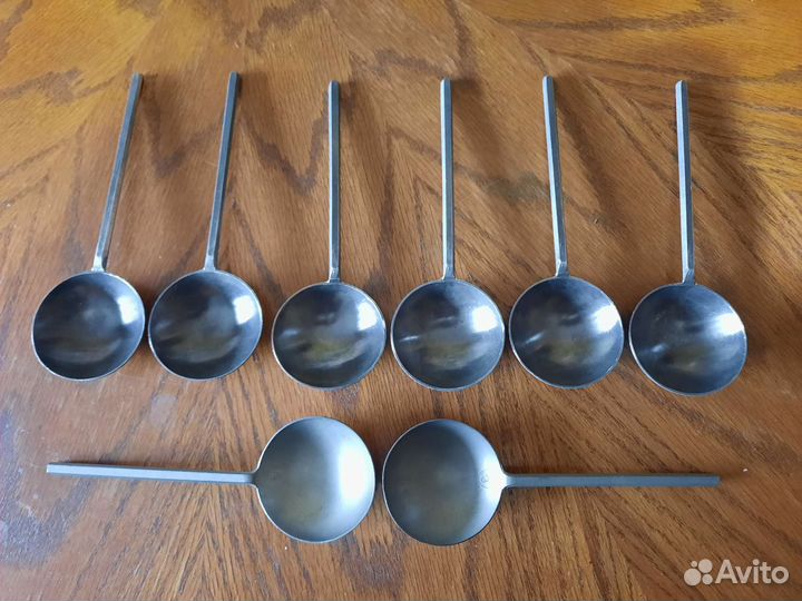 Немецкие оловянные ложки разные