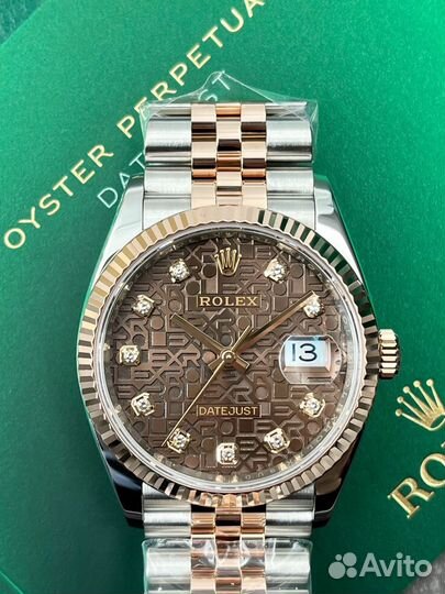 Часы Rolex Datejust 36 Gray Jubilee Diamonds Dial