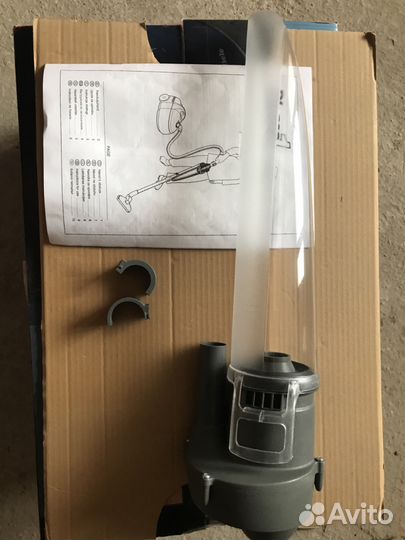 Циклонный накопитель крупного мусора для пылесоса