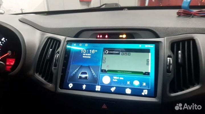 Магнитола Kia Sportage 3 android новая