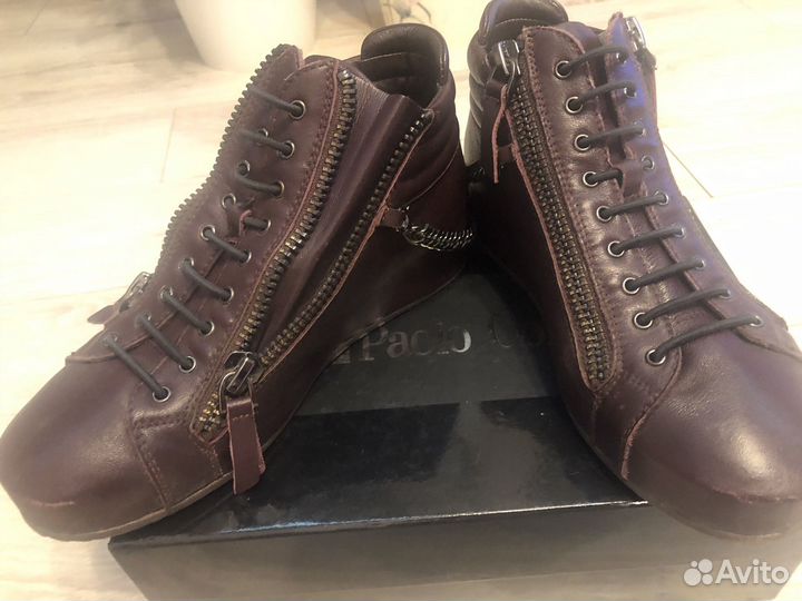 Кеды женские натуральная кожа