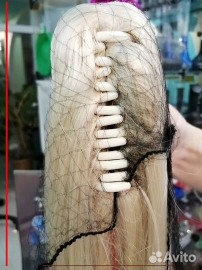 Хвост-шиньон на крабе