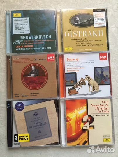 Классическая музыка коллекция CD