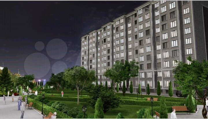 1-к. квартира, 50,4 м², 5/10 эт.