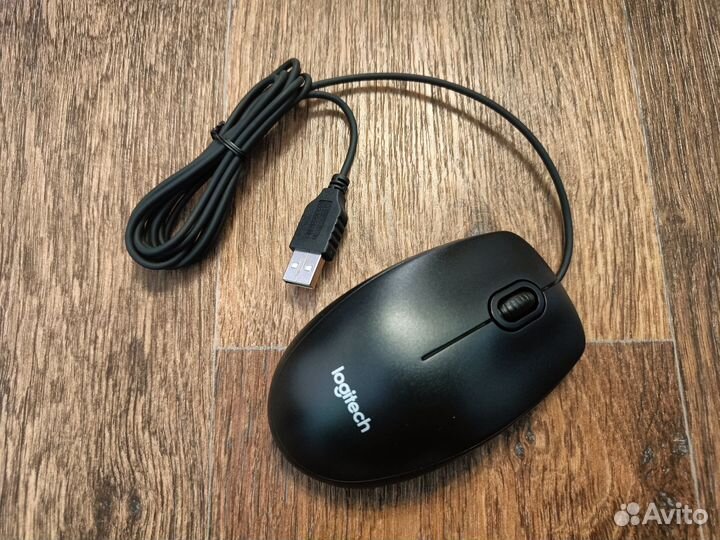 Мышь logitech b100