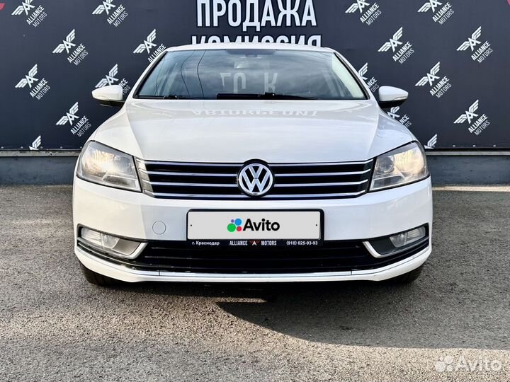 Volkswagen Passat 1.8 AMT, 2013, 120 000 км