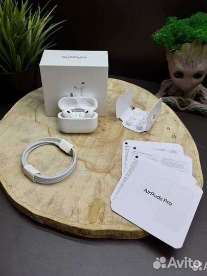 Airpods pro (копия luxe) + чехол в подарок