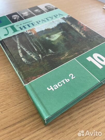 Учебник литература 10 класс 2 часть Ю.В.Лебедев